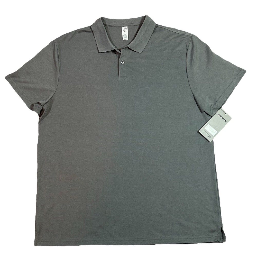 90 Degrees By Reflex Polo Shirt Men's XL Golf Stretch Active Performance NWT $48